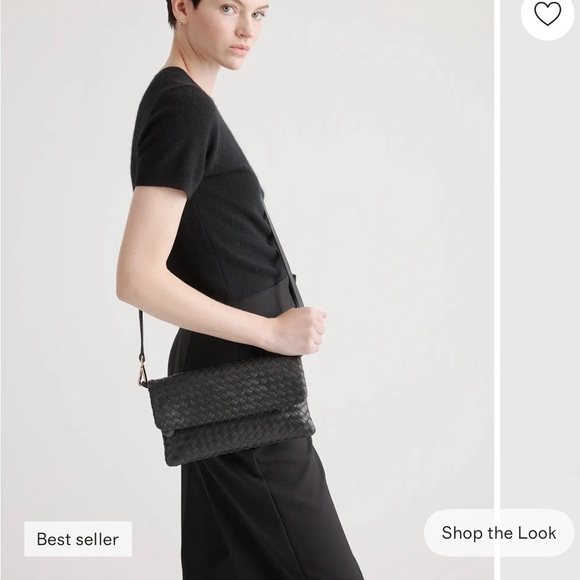 Quince Italian Handwoven Convertible Clutch - Picture 7 of 9